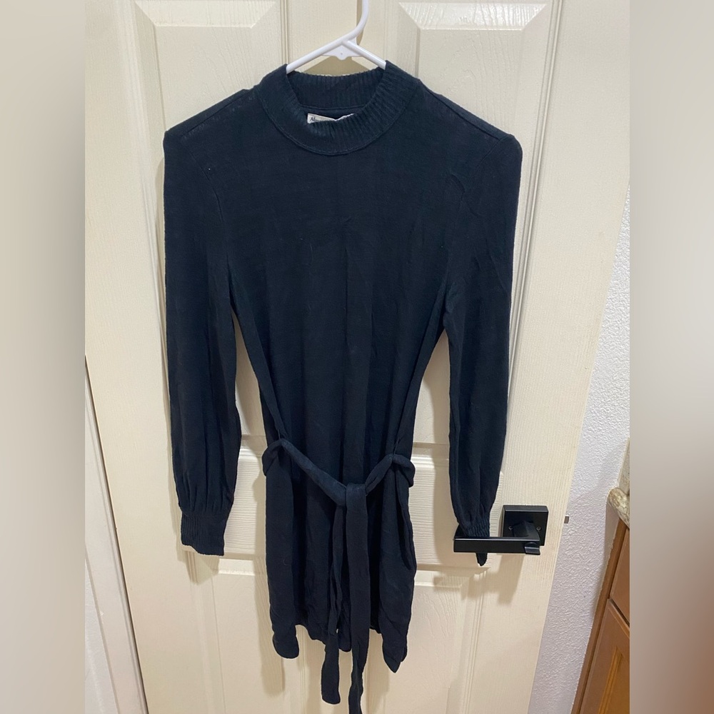Abercrombie Black Tie Dress Size SM